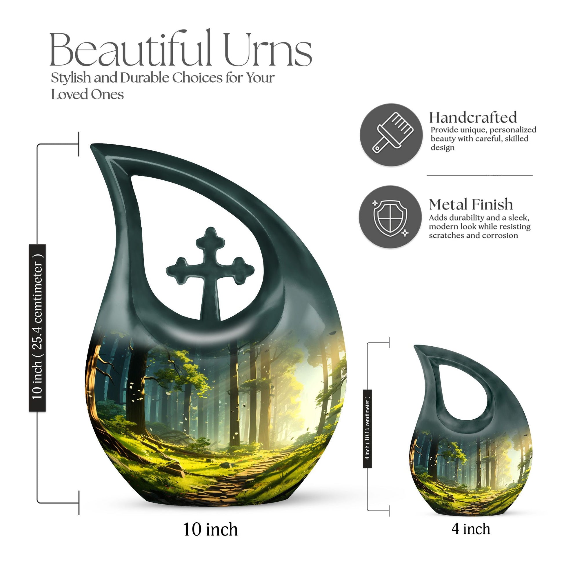 Forest Urns For Ashes - Funeral Urns For Adult Ashes Urn