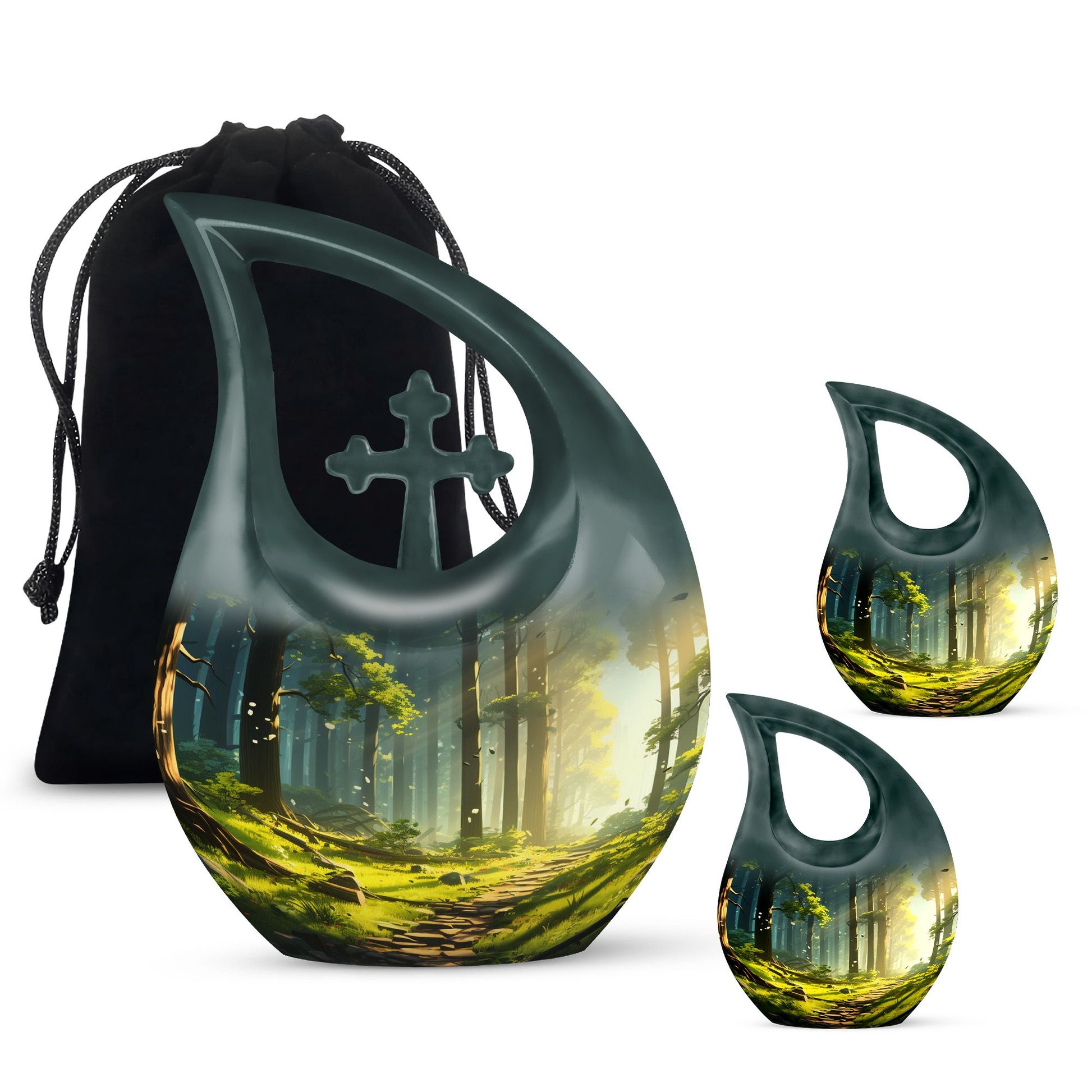 Forest Urns For Ashes - Funeral Urns For Adult Ashes Urn
