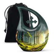 Forest Urns For Ashes - Cremation Urns Large & Small Combo Urn