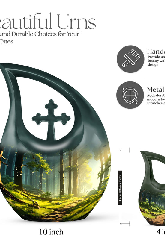 Forest Urns For Ashes - Cremation Urns Large & Small Combo Urn