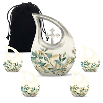 Large Urn With 4 Keepsake