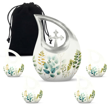 Large Urn With 4 Keepsake