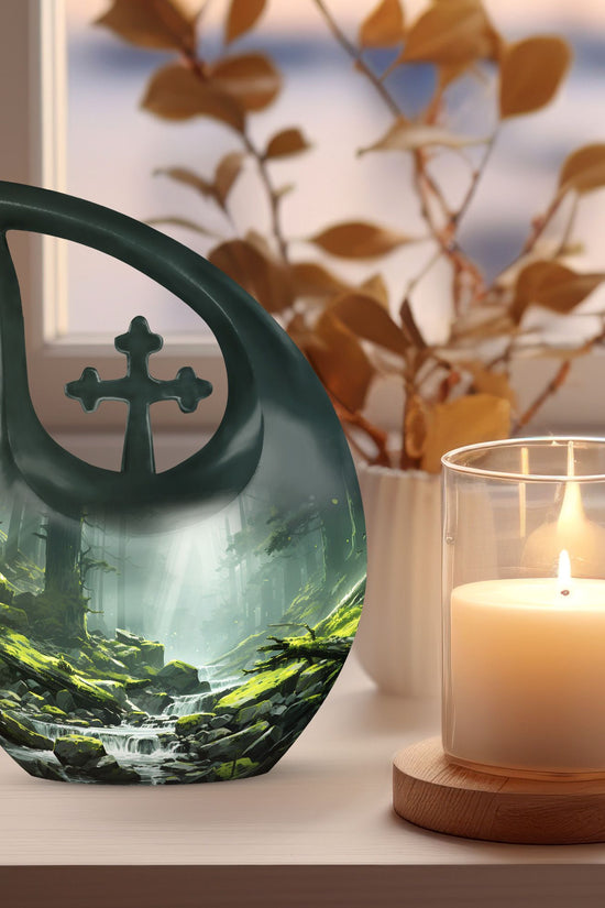 Forest Urns For Ashes - Small Funeral Urns