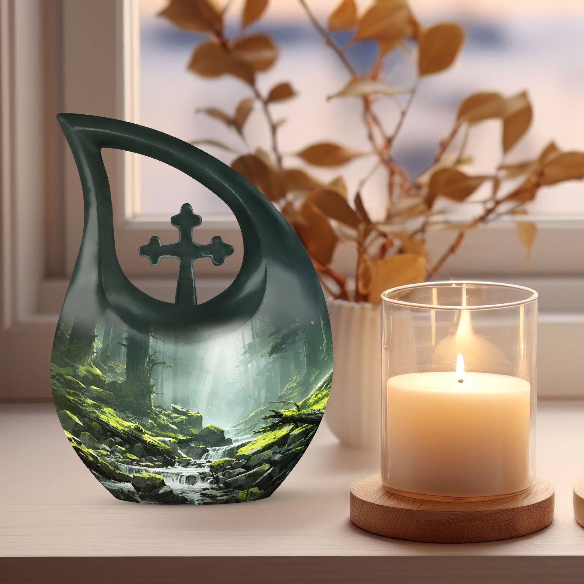 Forest Urns For Ashes - Small Funeral Urns