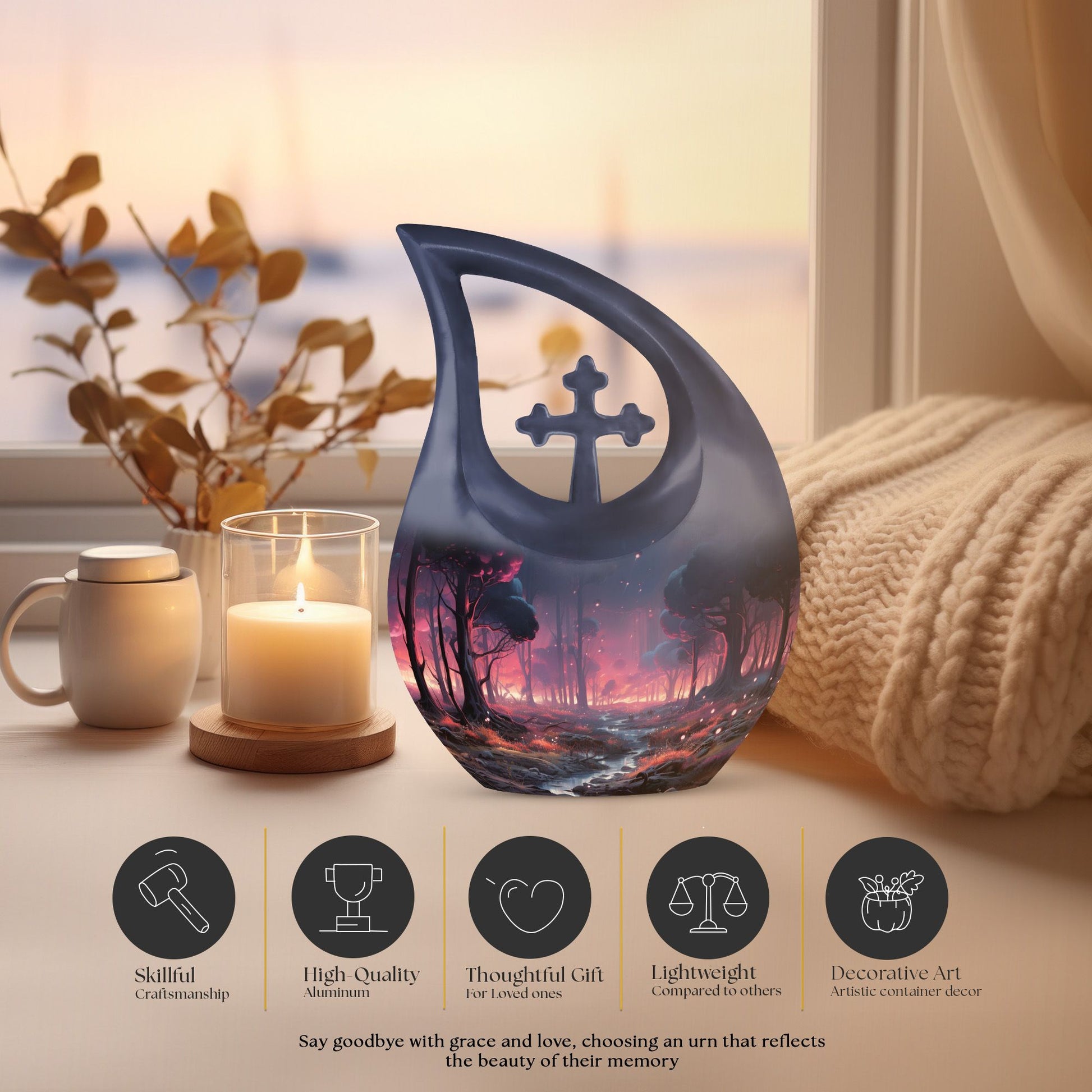 Forest Urns For Ashes - Funeral Ashes Urn