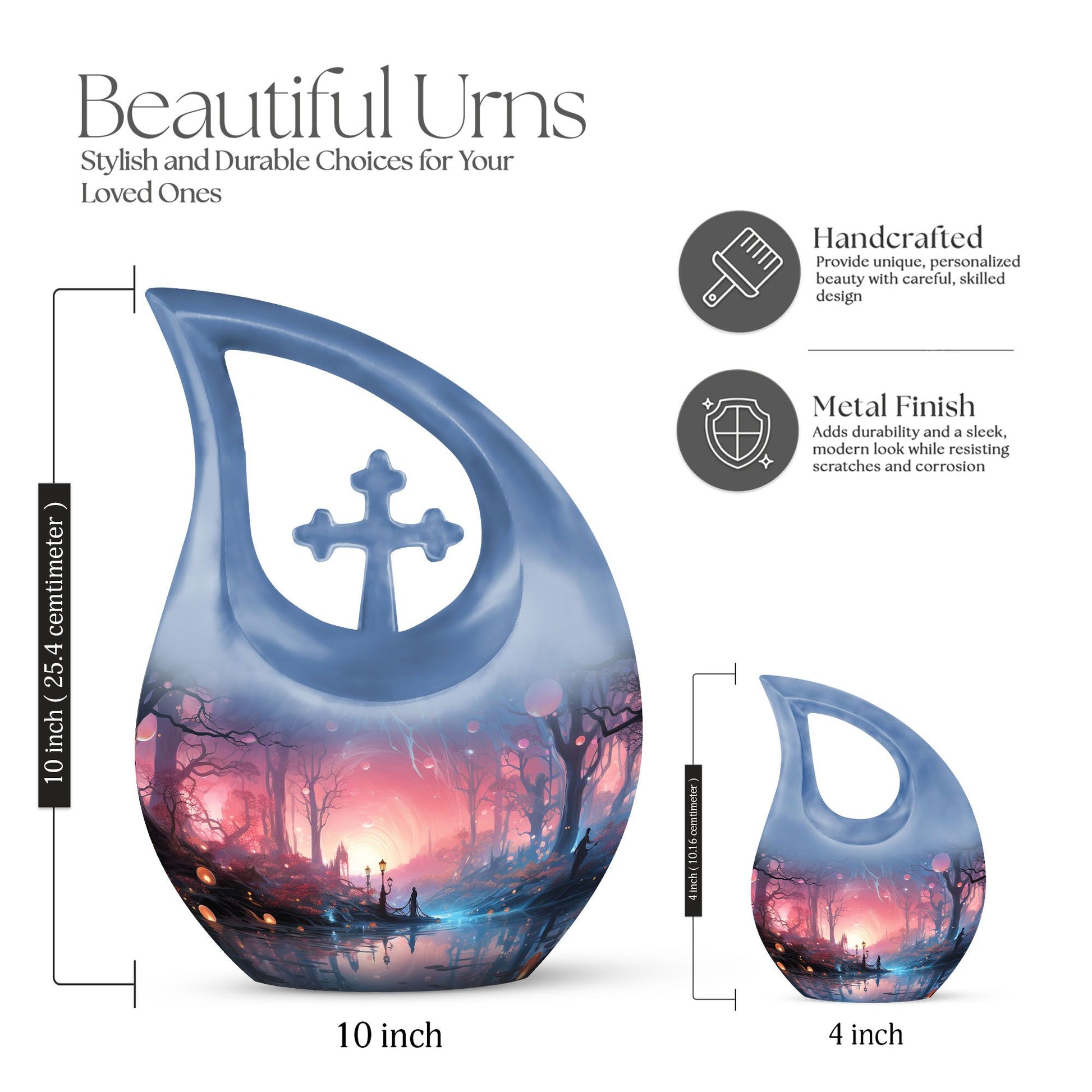 Forest Urns For Ashes - Adult Funeral Urns