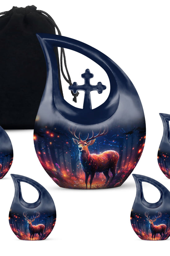 Deer Urns For Ashes - Adult Funeral Urn