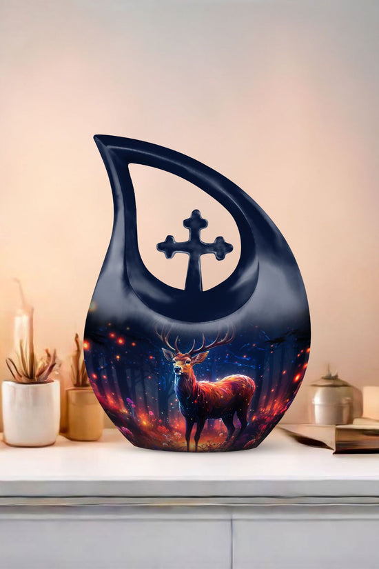 Deer Urns For Ashes - Adult Funeral Urn