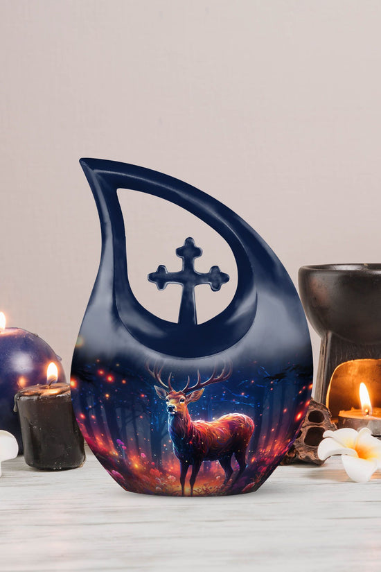 Deer Urns For Ashes - Adult Funeral Urn