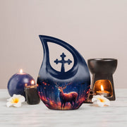 Deer Urns For Ashes - Adult Funeral Urn