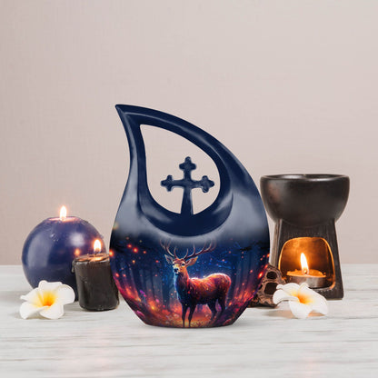 Deer Urns For Ashes - Adult Funeral Urn