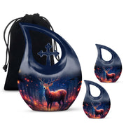 Deer Urns For Ashes - Adult Funeral Urn