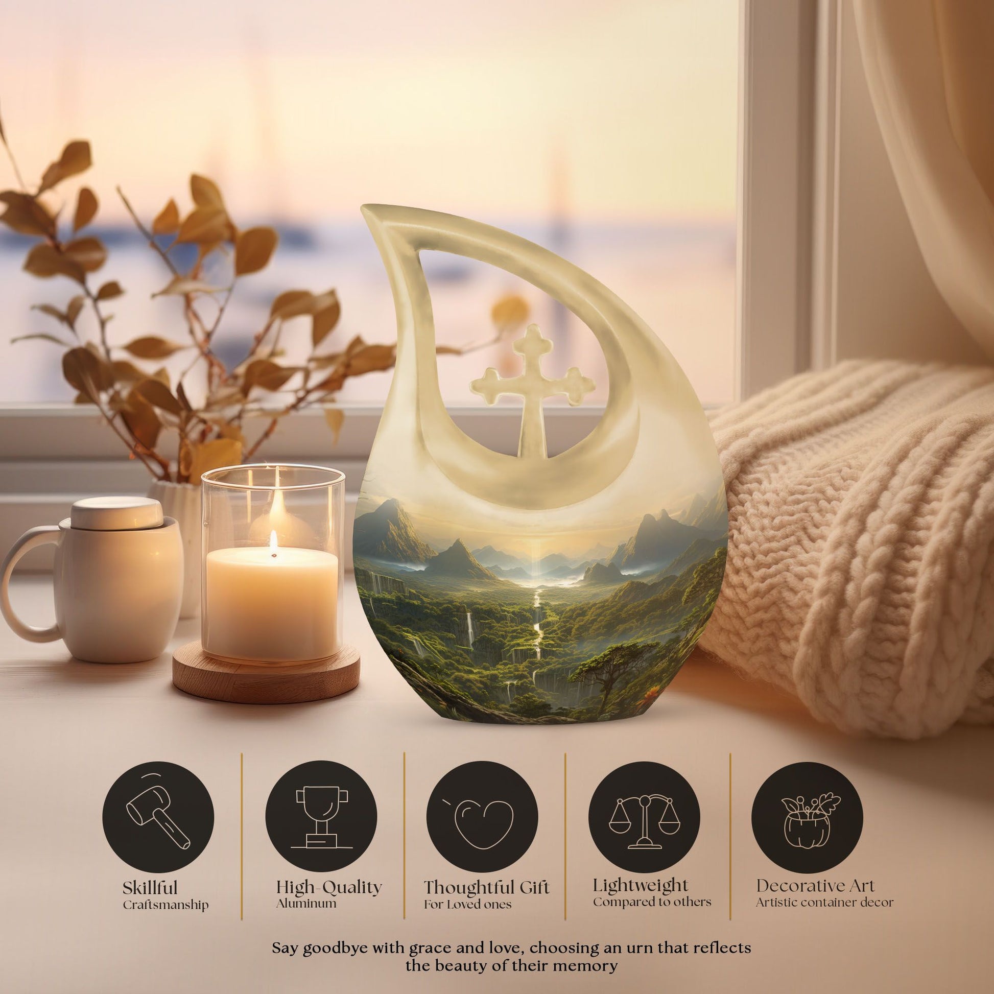 Forest Urns For Ashes - Burial Urns For Ground Urn