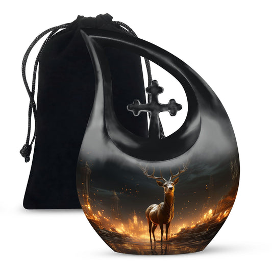 Deer Urns For Ashes - Urns For Ground Burial Urn