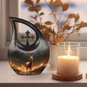 Deer Urns For Ashes - Urns For Ground Burial Urn
