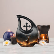 Deer Urns For Ashes - Urns For Ground Burial Urn