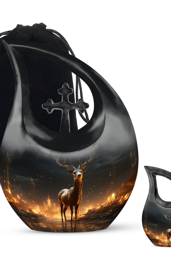 Deer Urns For Ashes - Urns For Ground Burial Urn