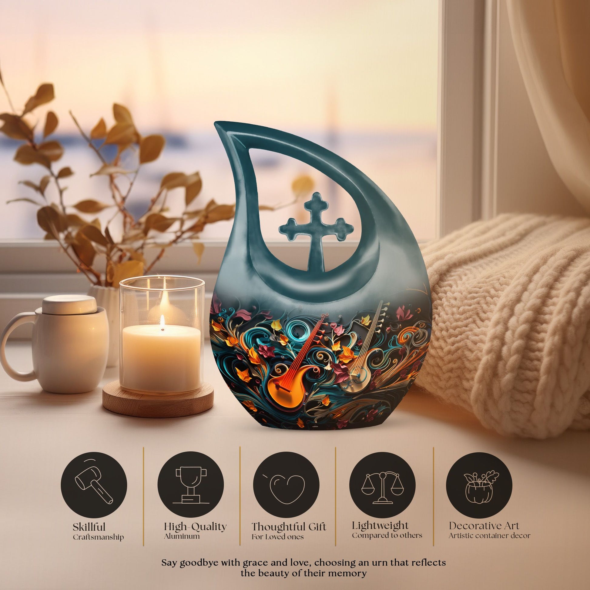 Music Urns For Ashes - Urns For Ashes Adult Female Urn