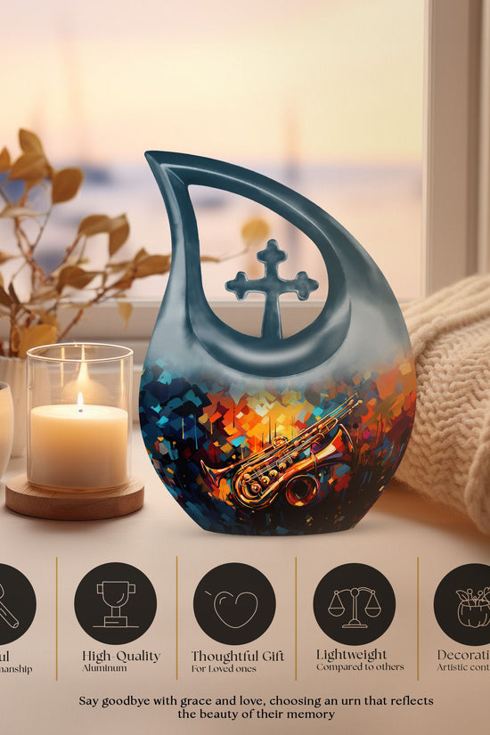 Music Urns For Ashes - Urn For Human Ashes Adult Male