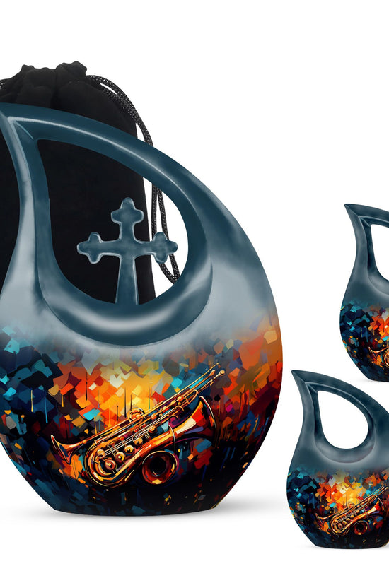 Music Urns For Ashes - Urn For Human Ashes Adult Male Urn