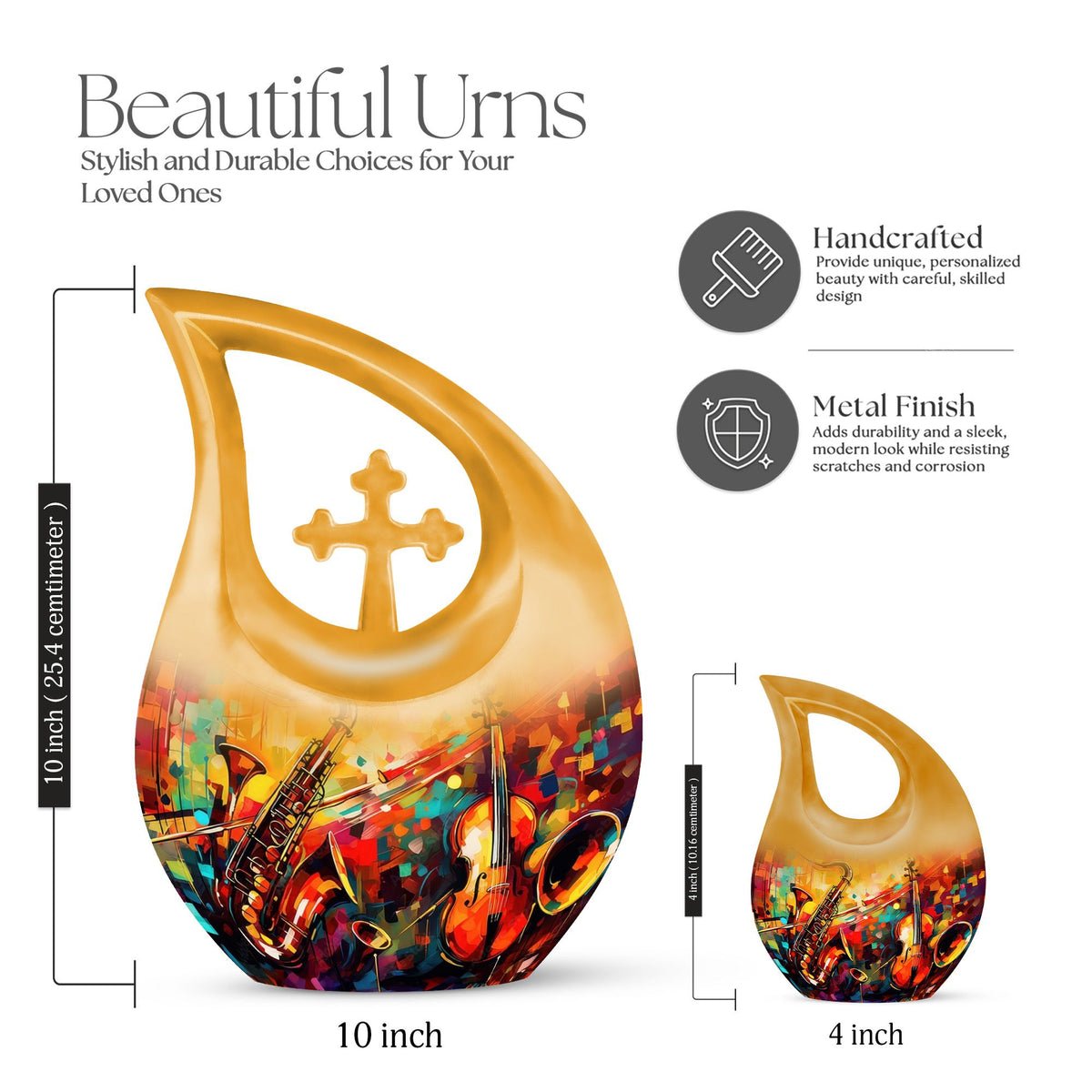 Music Urns For Ashes - Urns For Adult Female Urn