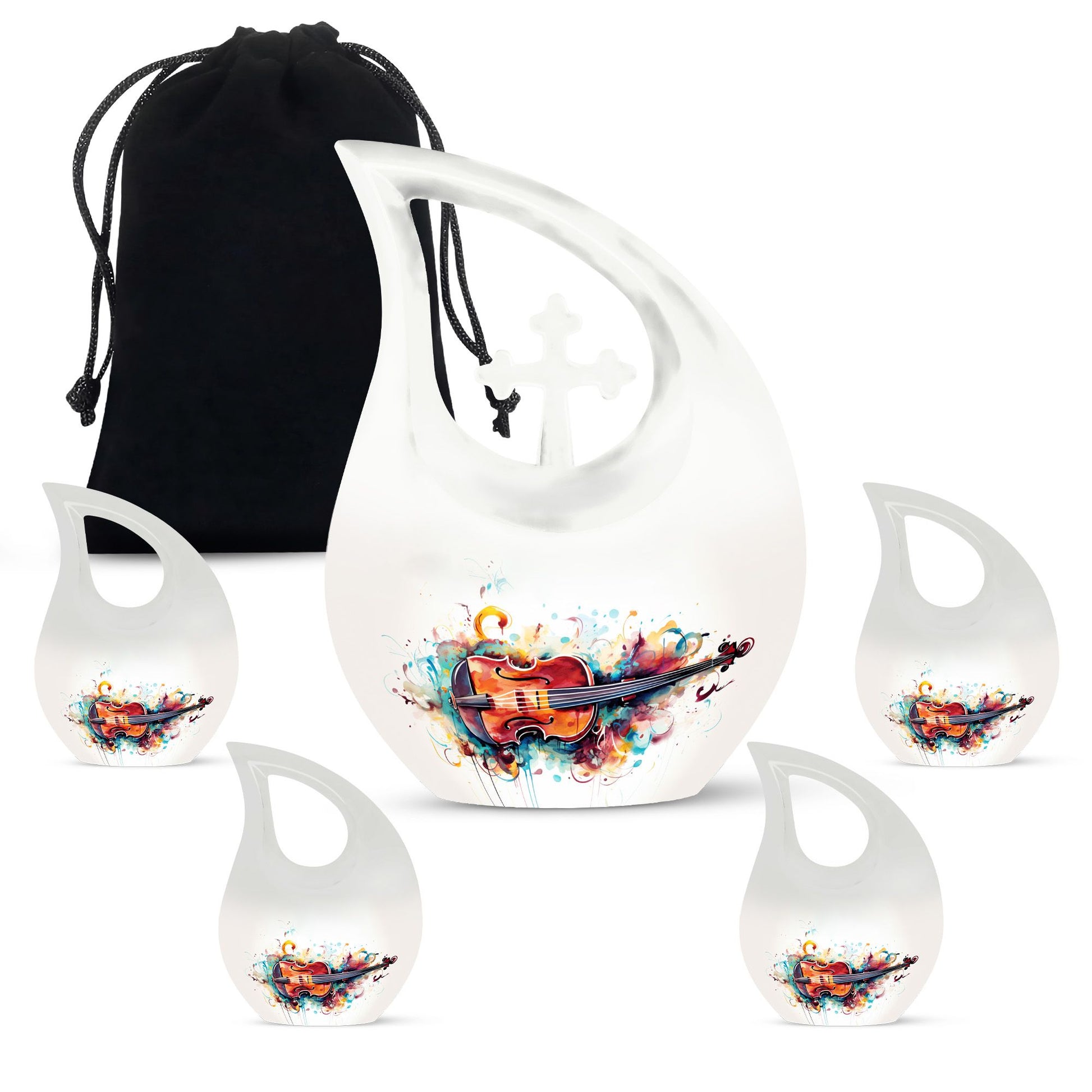 Music Urns For Ashes - Small Urns For Human Ashes Adult Female Urn