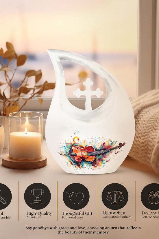 Music Urns For Ashes - Small Urns For Human Ashes Adult Female Urn
