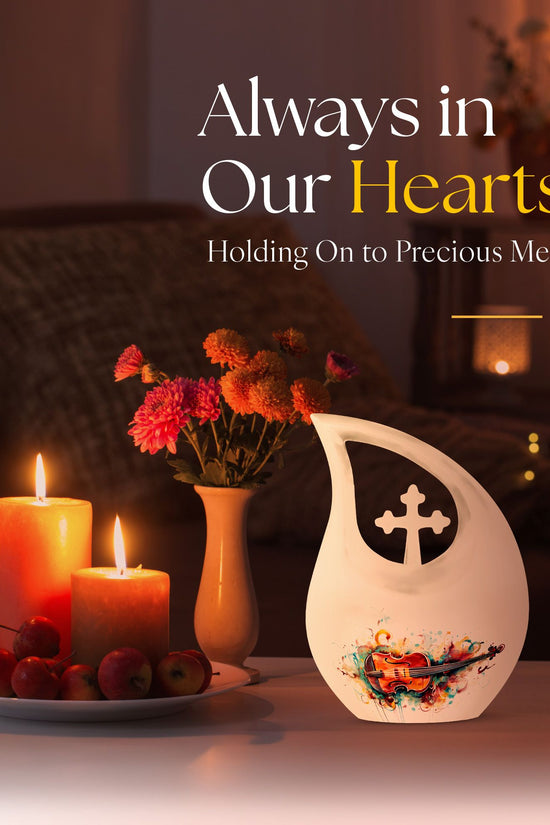 Music Urns For Ashes - Small Urns For Human Ashes Adult Female Urn