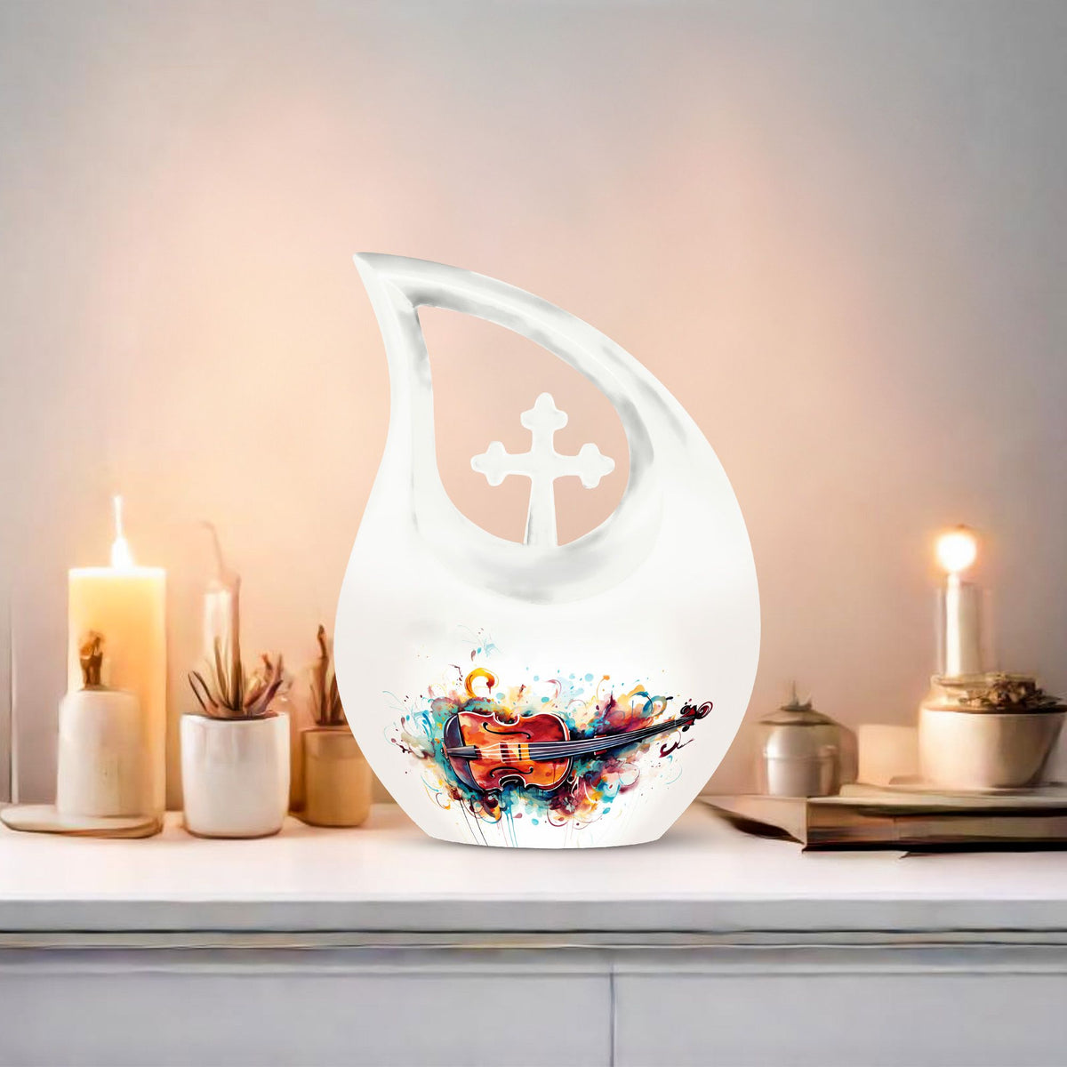 Music Urns For Ashes - Small Urns For Human Ashes Adult Female Urn
