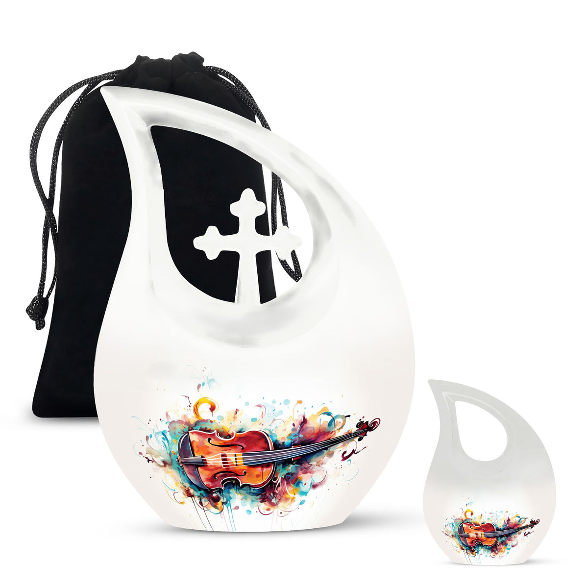 Music Urns For Ashes - Small Urns For Human Ashes Adult Female Urn
