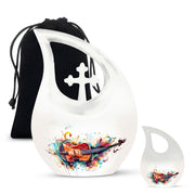 Music Urns For Ashes - Small Urns For Human Ashes Adult Female Urn