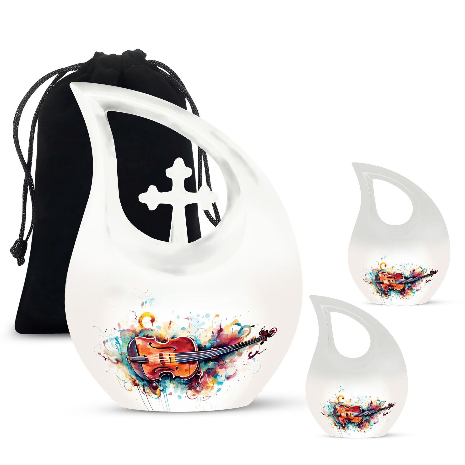 Music Urns For Ashes - Small Urns For Human Ashes Adult Female Urn