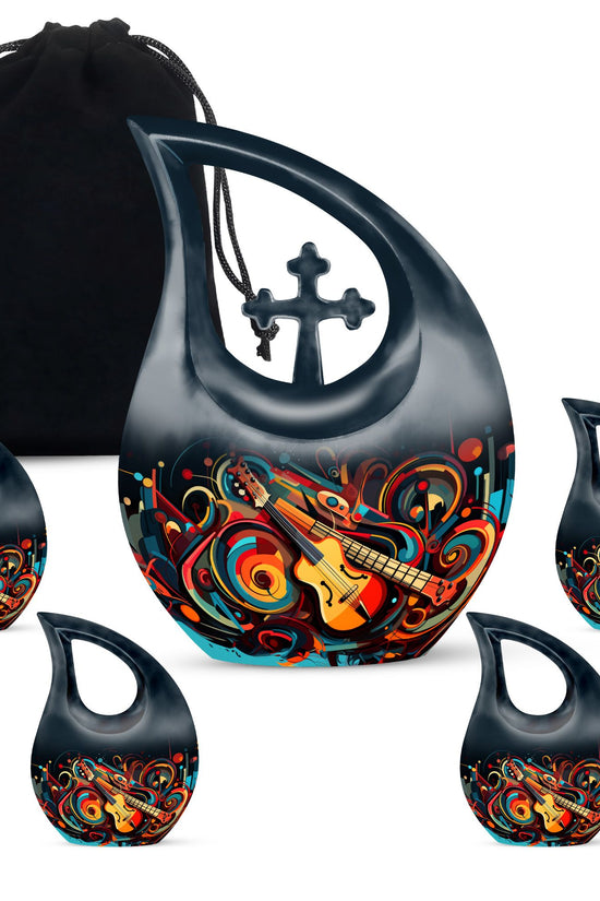 Music Urns For Ashes - Urns For Human Ashes Adult Male Burial Urn