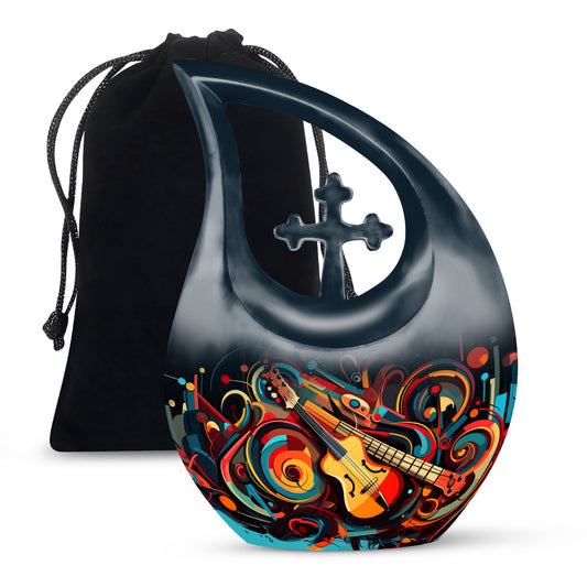 Music Urns For Ashes - Urns For Human Ashes Adult Male Burial Urn