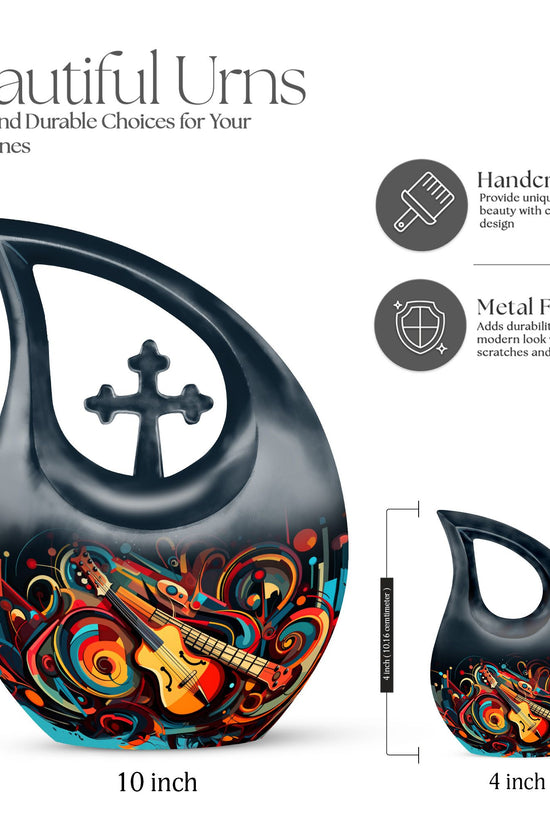 Music Urns For Ashes - Urns For Human Ashes Adult Male Burial Urn