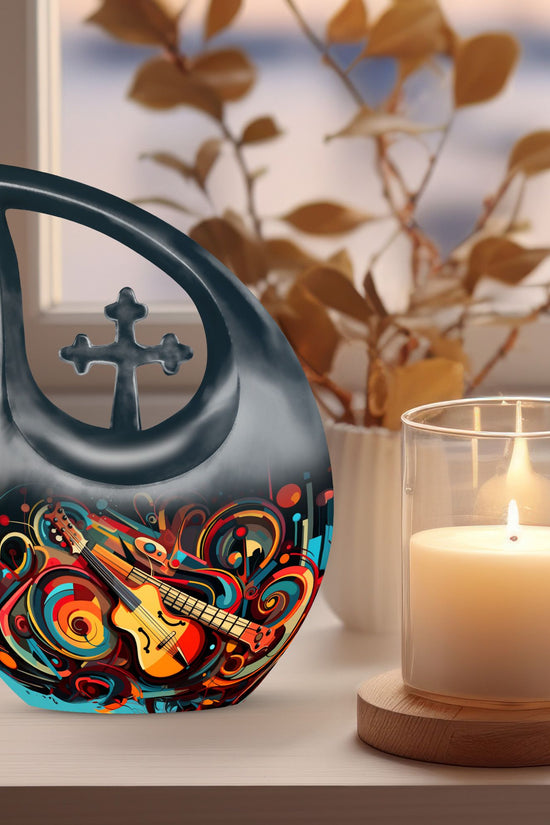 Music Urns For Ashes - Urns For Human Ashes Adult Male Burial Urn