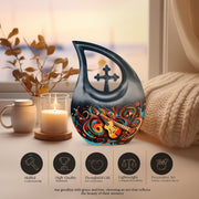Music Urns For Ashes - Urns For Human Ashes Adult Male Burial Urn