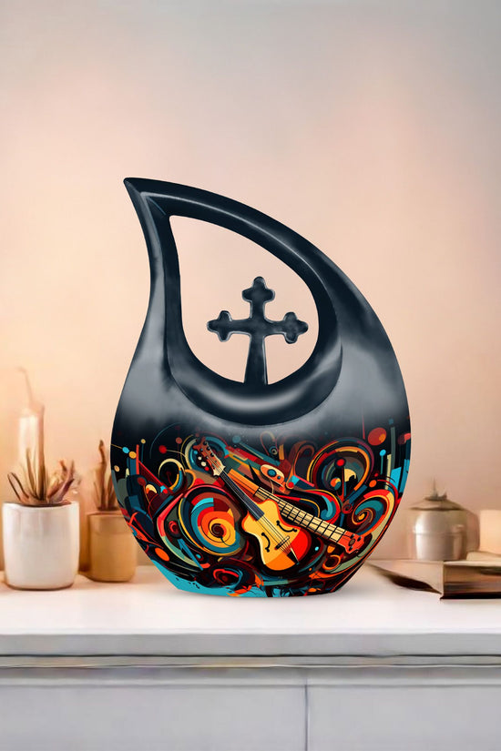 Music Urns For Ashes - Urns For Human Ashes Adult Male Burial Urn