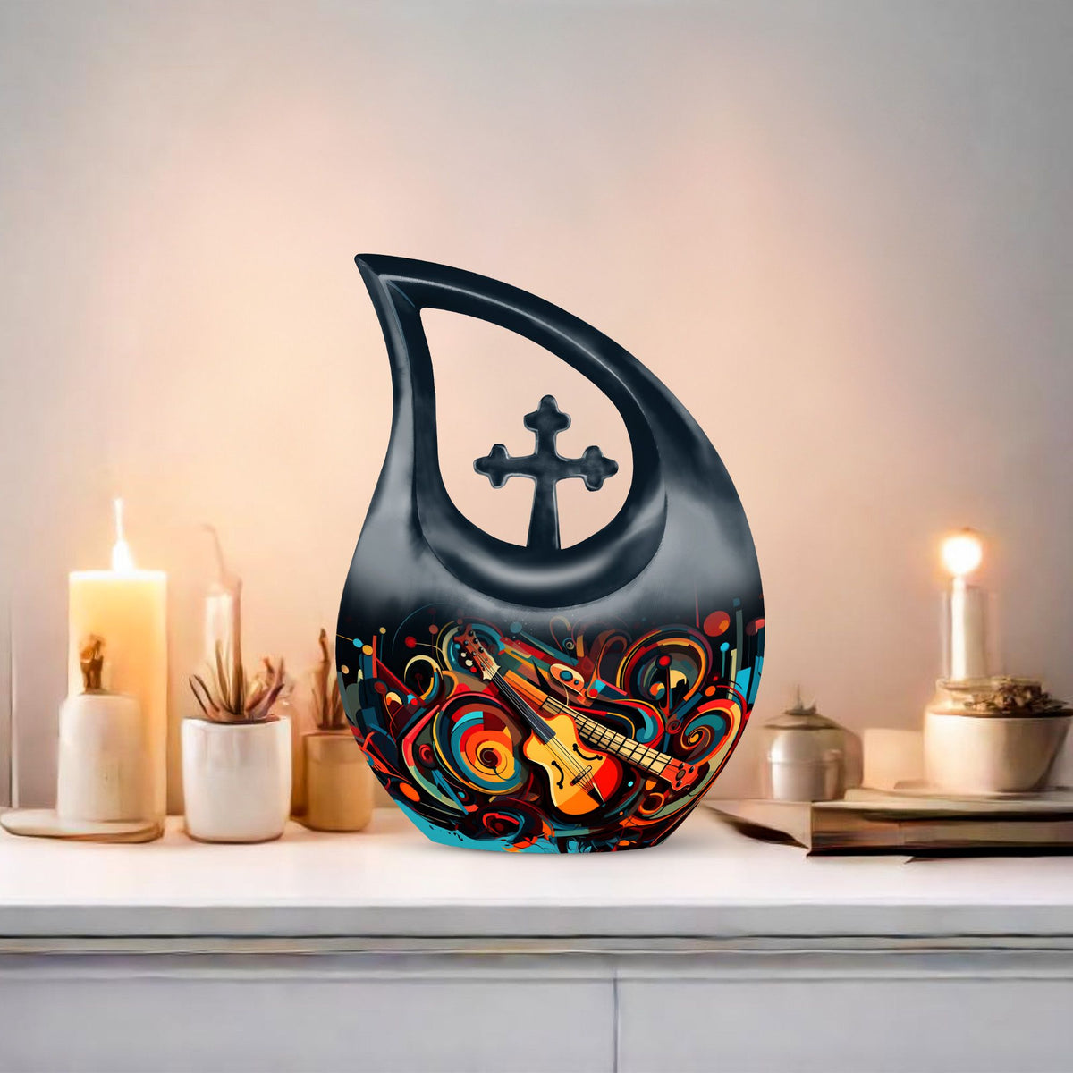 Music Urns For Ashes - Urns For Human Ashes Adult Male Burial Urn
