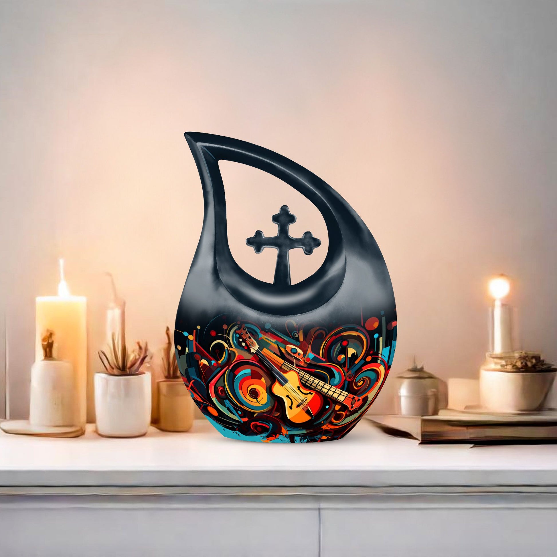 Music Urns For Ashes - Urns For Human Ashes Adult Male Burial Urn