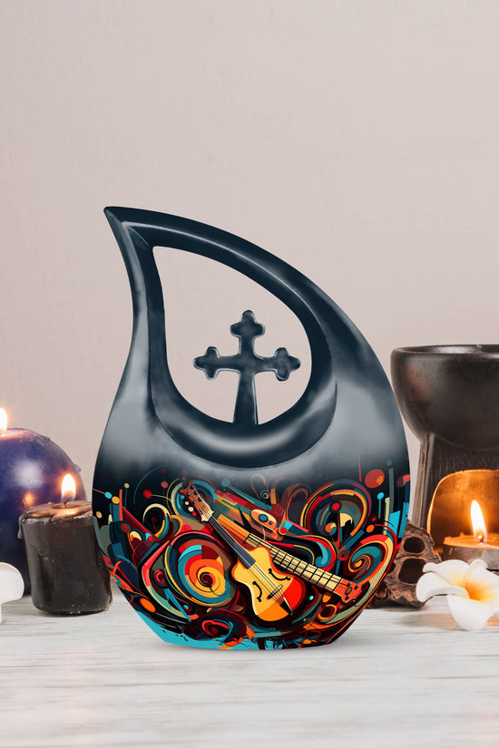 Music Urns For Ashes - Urns For Human Ashes Adult Male Burial Urn