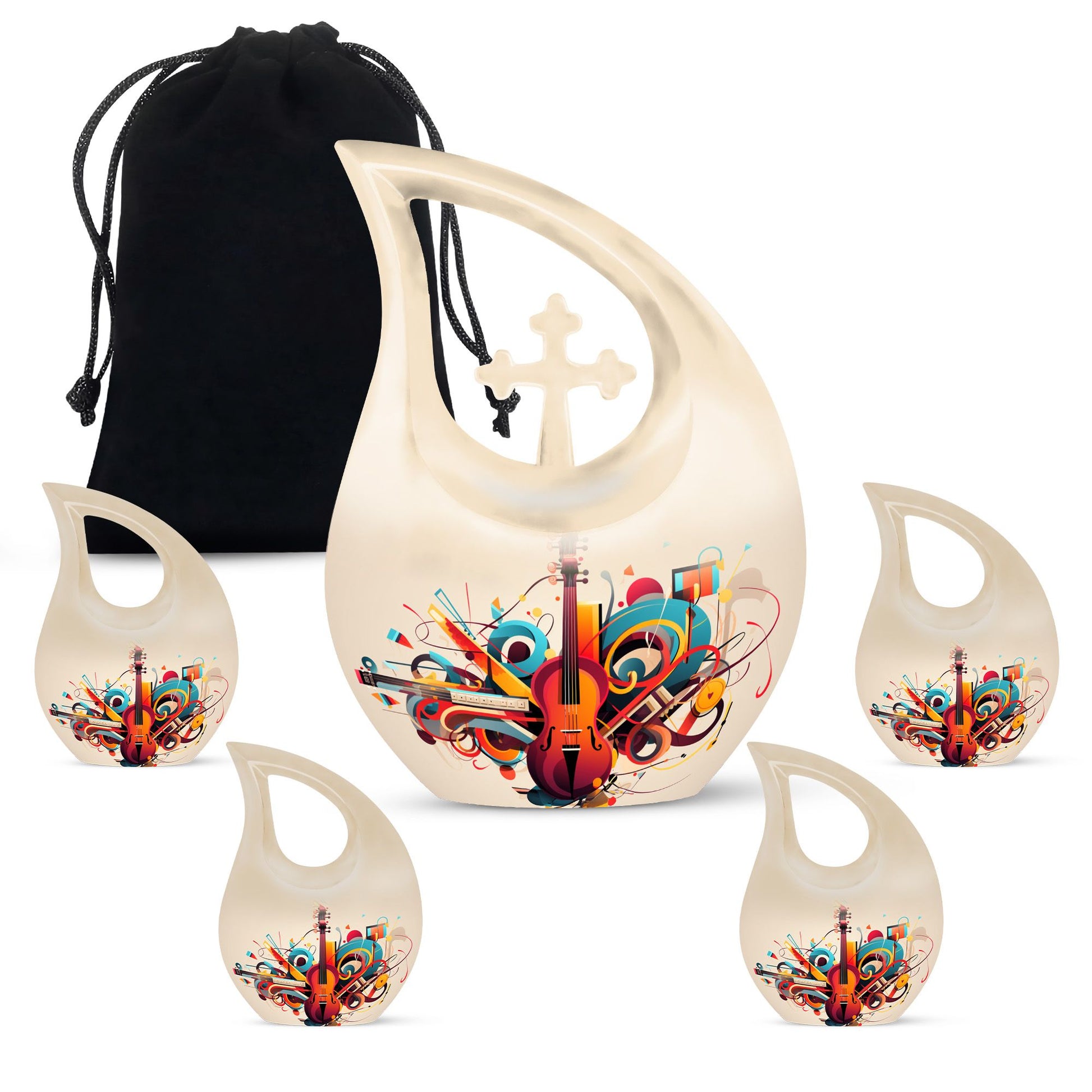Music Urns For Ashes - Urns For Adult Female Small Urn