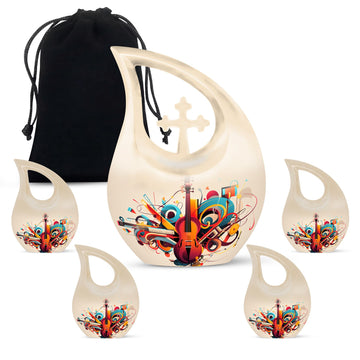 Large Urn With 4 Keepsake