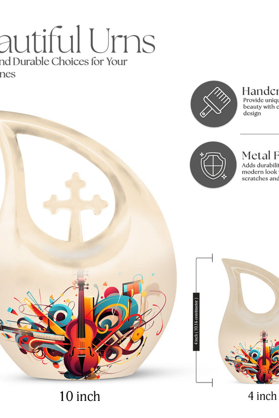 Music Urns For Ashes - Urns For Adult Female Small Urn