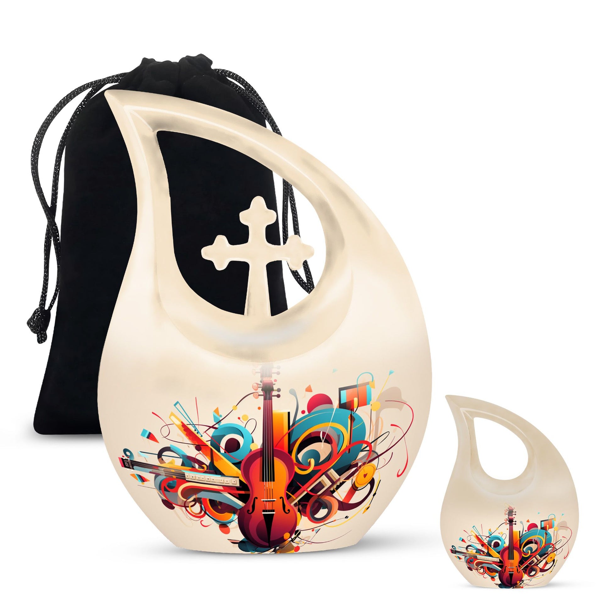 Music Urns For Ashes - Urns For Adult Female Small Urn