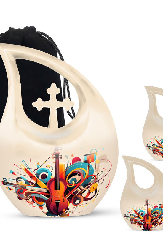 Music Urns For Ashes - Urns For Adult Female Small Urn