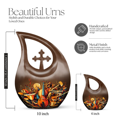 Music Urns For Ashes - Urns For Adult Male Dad Urn
