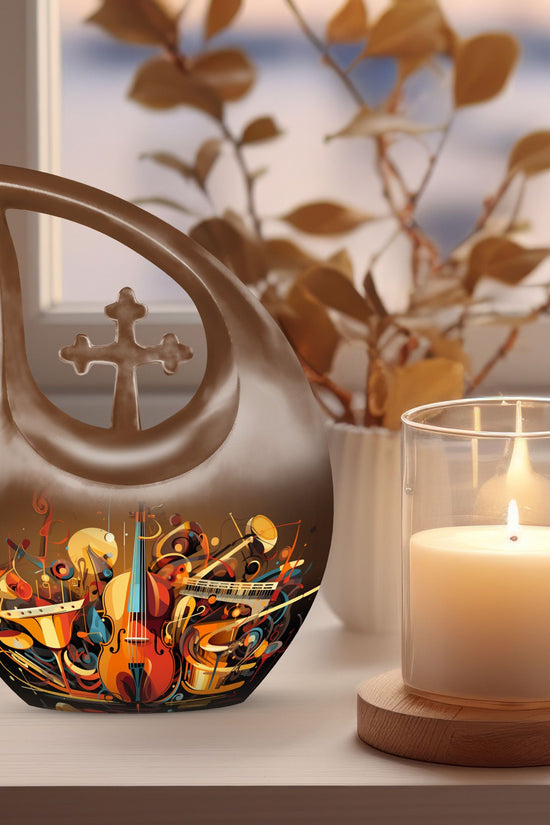 Music Urns For Ashes - Urns For Adult Male Dad Urn