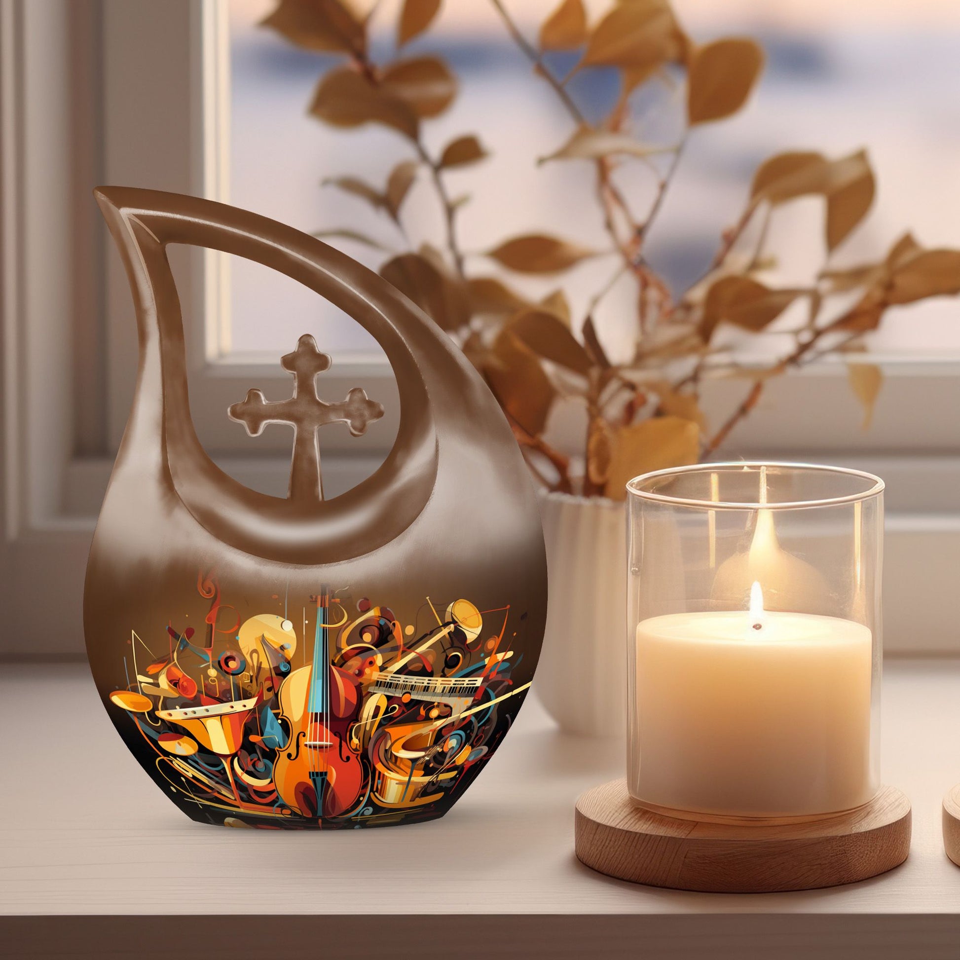 Music Urns For Ashes - Urns For Adult Male Dad Urn