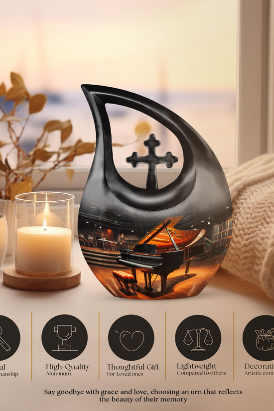 Music Urns For Ashes - Urns For Human Ashes Adult Female Mom Urn